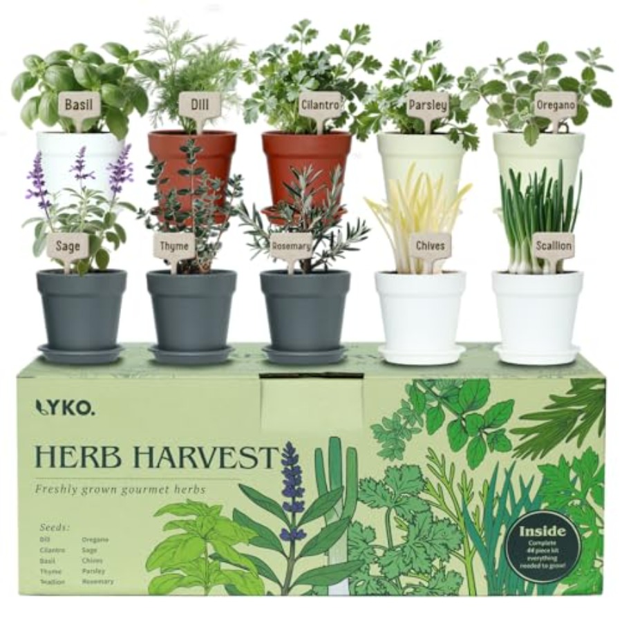Gardening Tools Unique - 10 Indoor Herb Garden Kit 33pcs