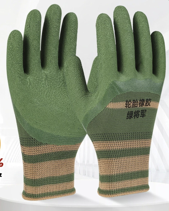 Garden Gloves Thorn Proof - Premium Rubber Thorn Proof Work Gloves,