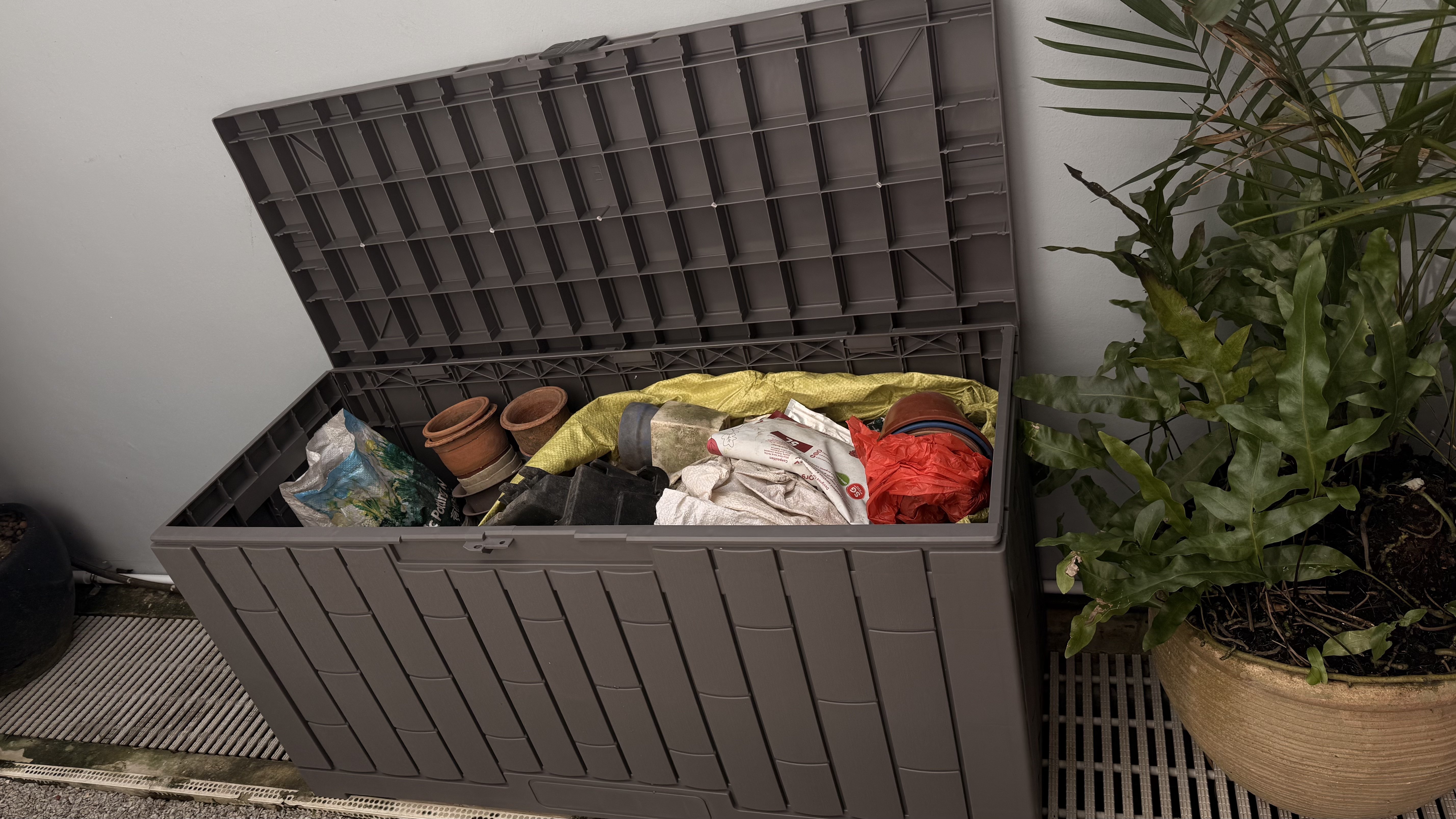 Gardening Tools Rack - Outdoor Waterproof Dustproof Storage Box Patio