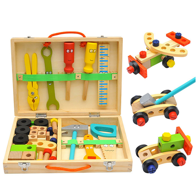 Gardening Tools Kids Set - Educational Montessori Kids Toys Plastic Wooden