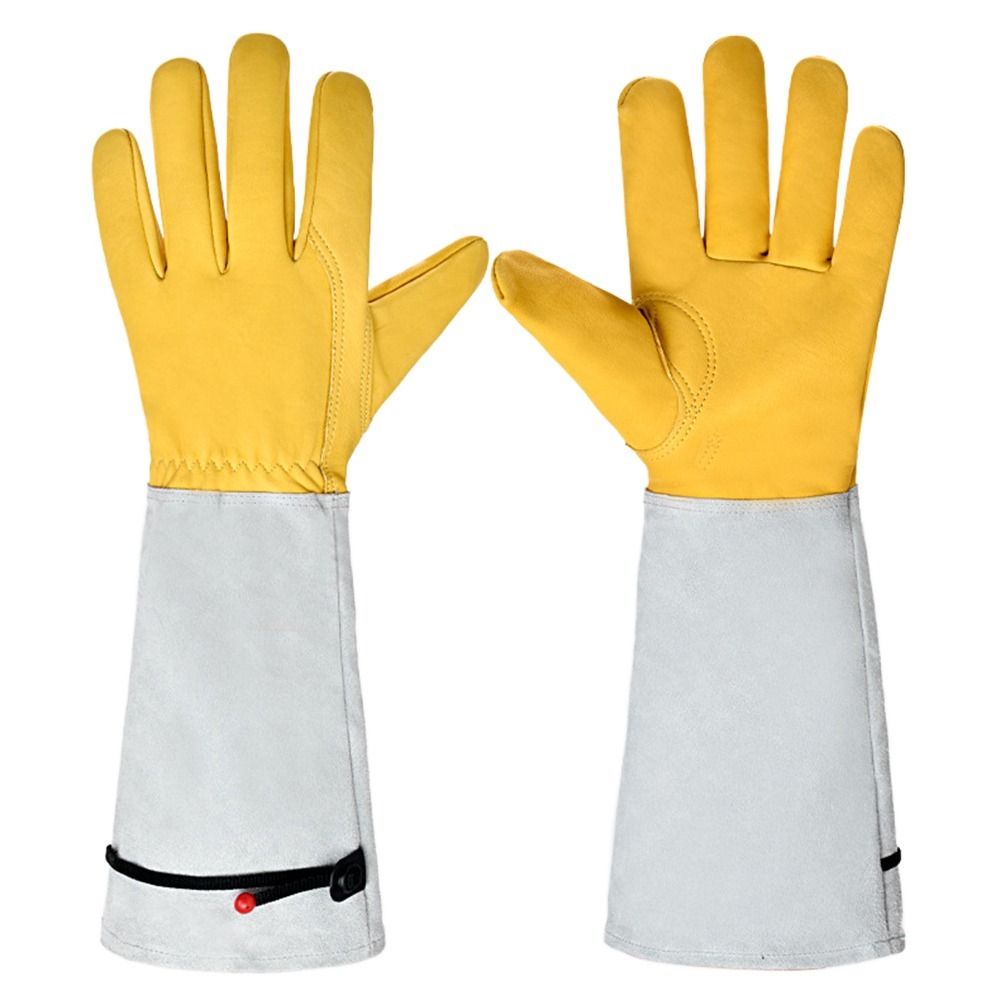 Garden Gloves Thorn Proof - Long-sleeved Thorn Proof Gardening Gloves Adjustable