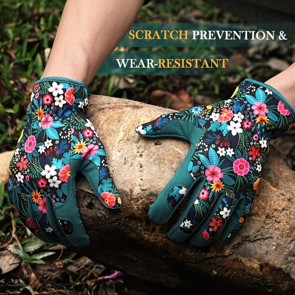 Breathable Leather Gardening G - Garden Gloves Thorn Proof recension och pris