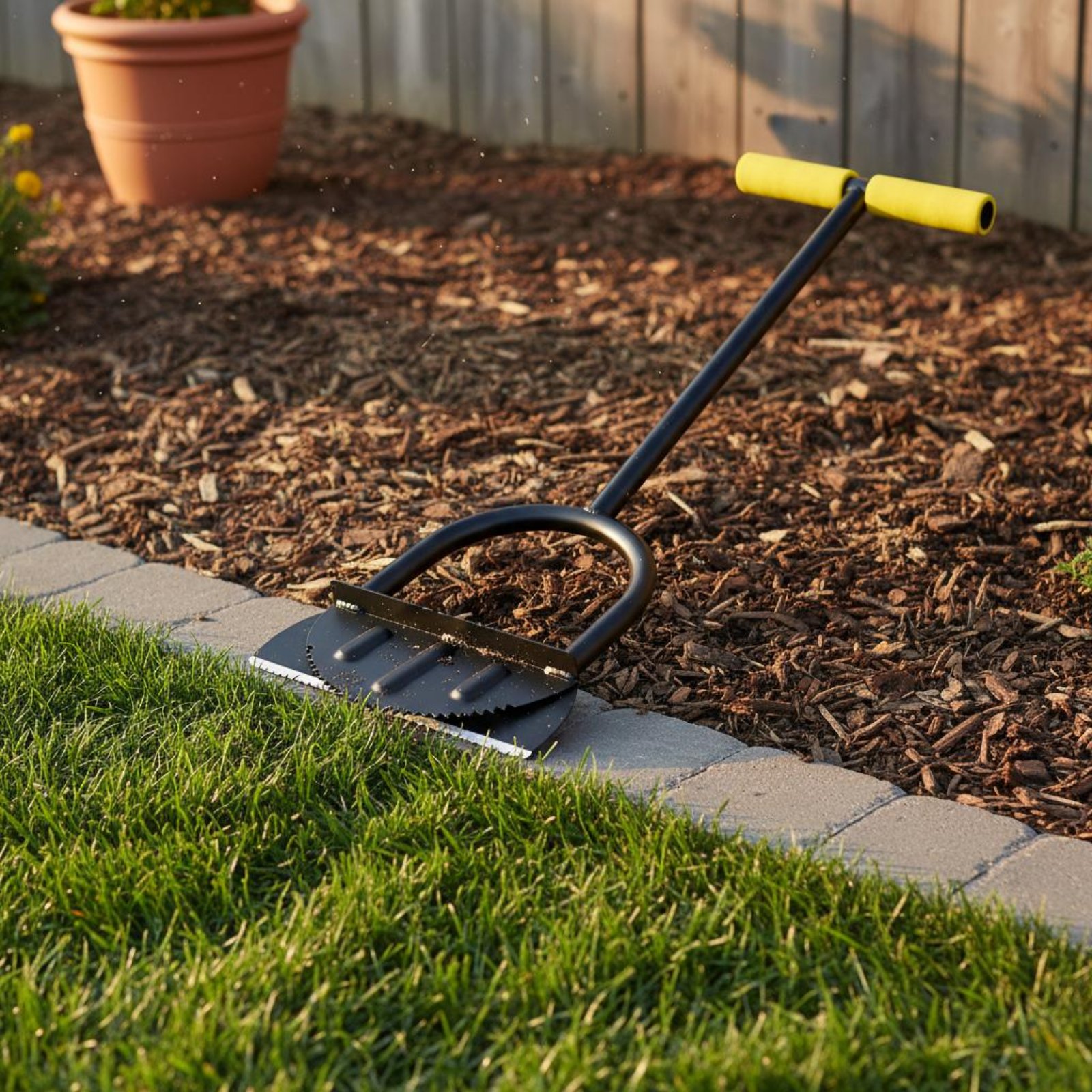 Half Moon Edger Wide Foot Peda - Gardening Tools Shovel recension och pris