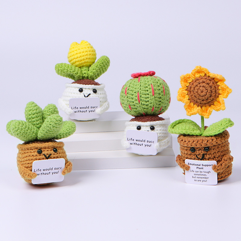 Mini Cute Crochet Flowers Fini - Gardening Tools Cute recension och pris