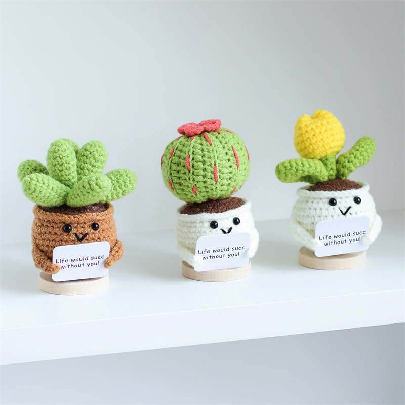Mini Cute Crochet Flowers Fini - Gardening Tools Cute recension och pris