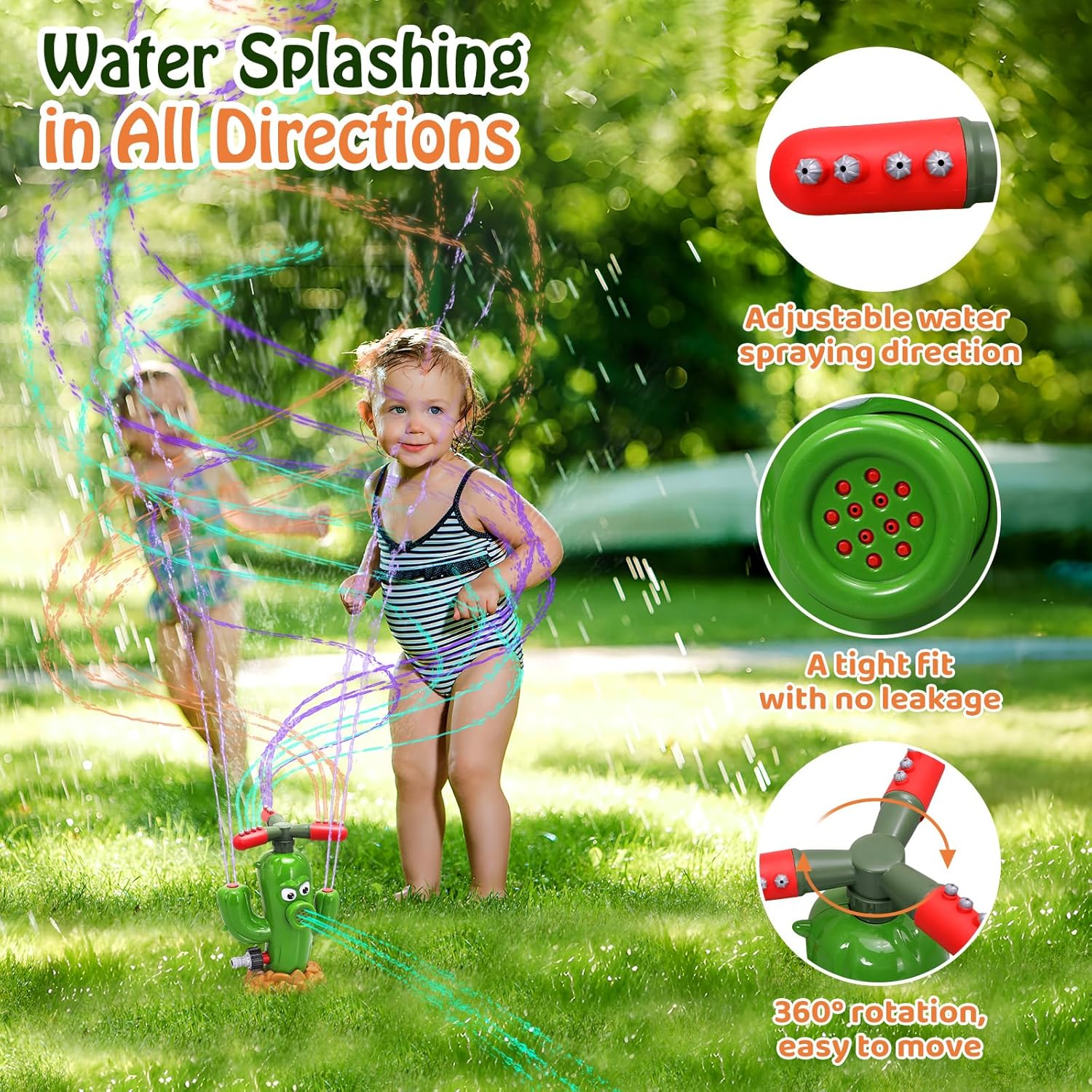 Water Spray Toy Cactus Sprinkl - Gardening Tools For Toddlers recension och pris