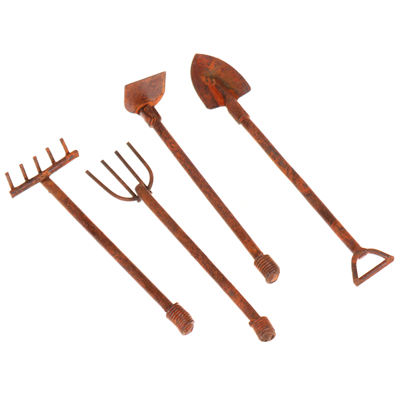 1:12 Scale Dollhouse Miniature - Gardening Tools Toys recension och pris