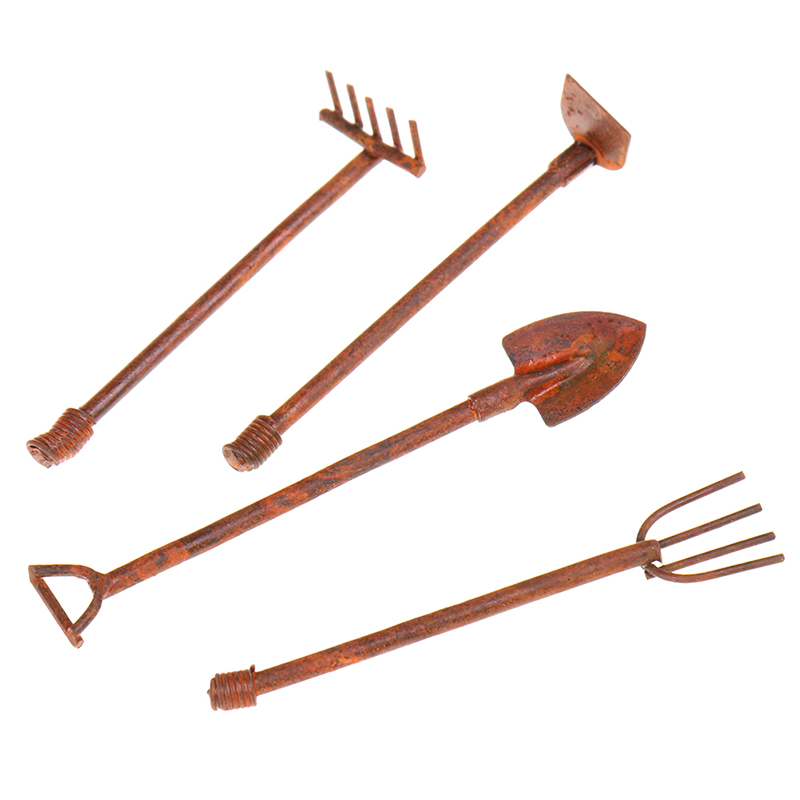 1:12 Scale Dollhouse Miniature - Gardening Tools Toys recension och pris