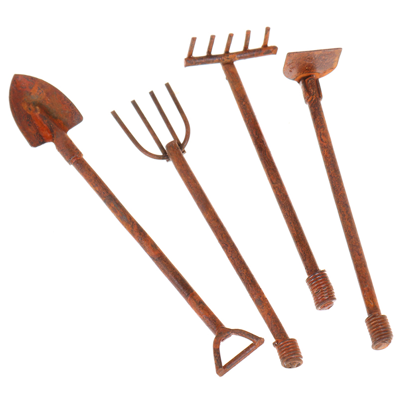 1:12 Scale Dollhouse Miniature - Gardening Tools Toys recension och pris