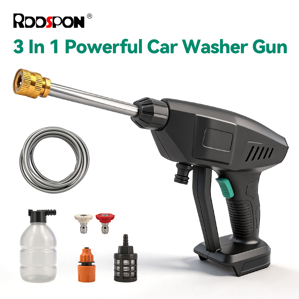 300W Car Washer Gun 120 Bar El - Gardening Tools Types recension och pris