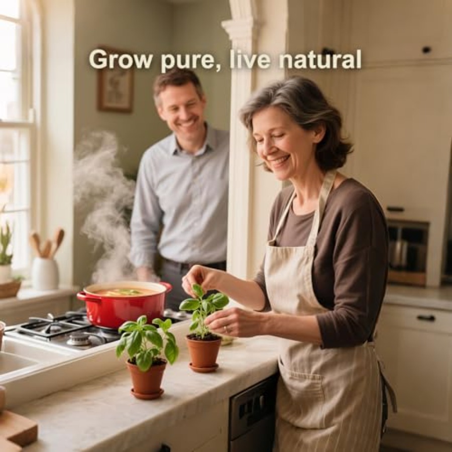 10 Indoor Herb Garden Kit 33pc - Gardening Tools Unique recension och pris