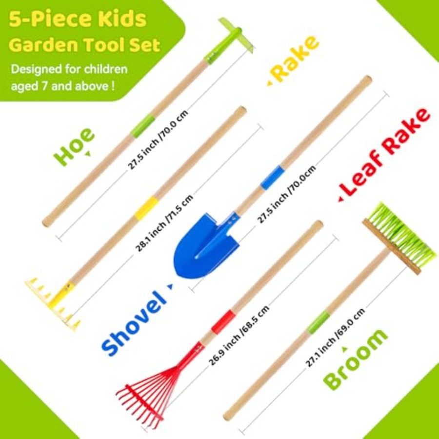 Garden Tool Set: Safe Toddler  - Gardening Tools For Toddlers recension och pris