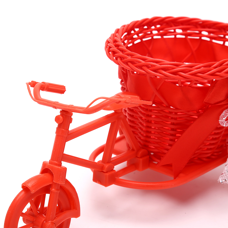 1Pc Rattan Bicycle Flower Bask - Gardening Tools Cute recension och pris