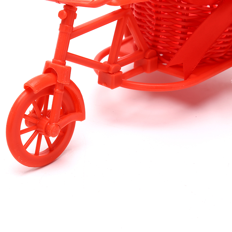 1Pc Rattan Bicycle Flower Bask - Gardening Tools Cute recension och pris