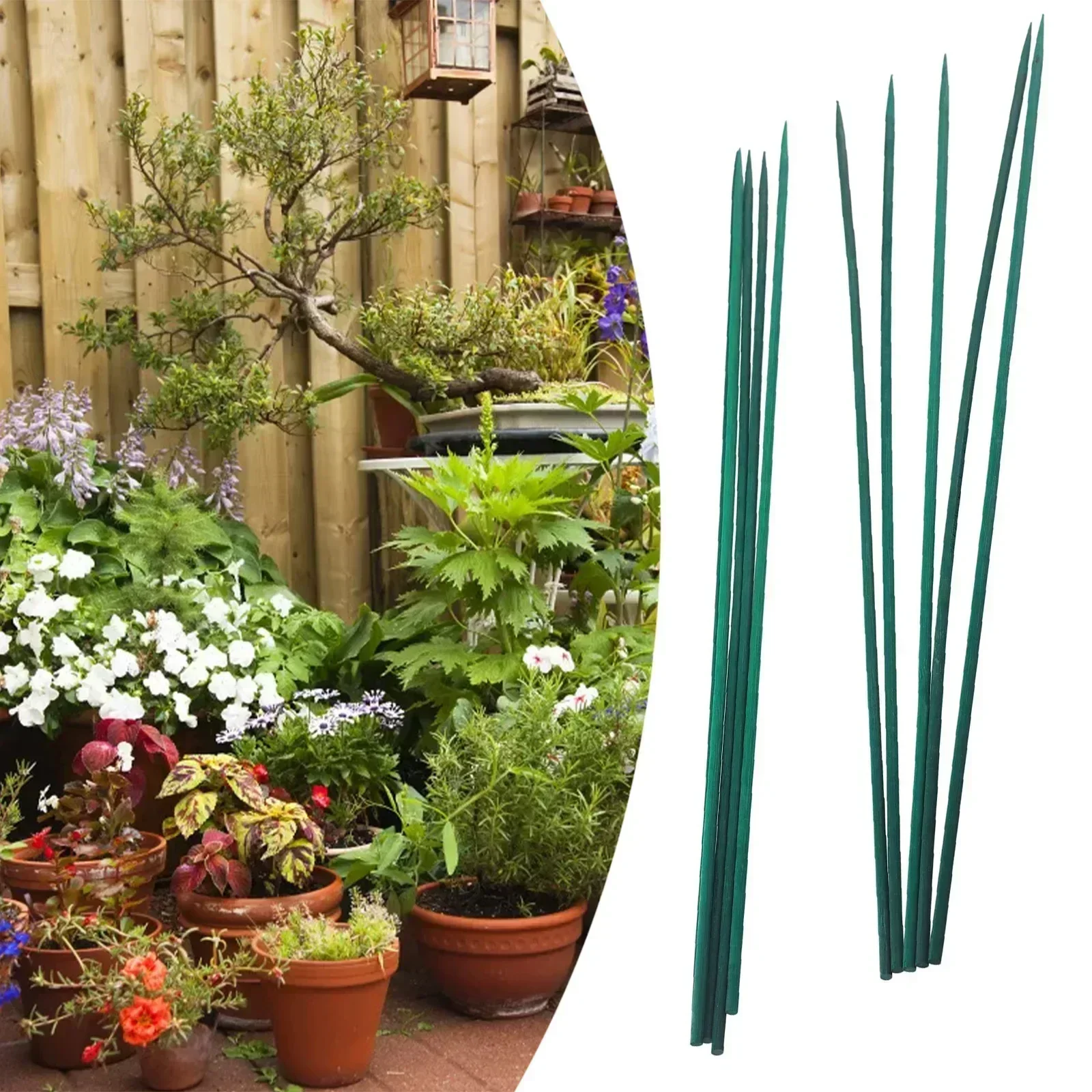 10pc 40cm Plant Stake KIT Wood - Gardening Tools Bundle recension och pris