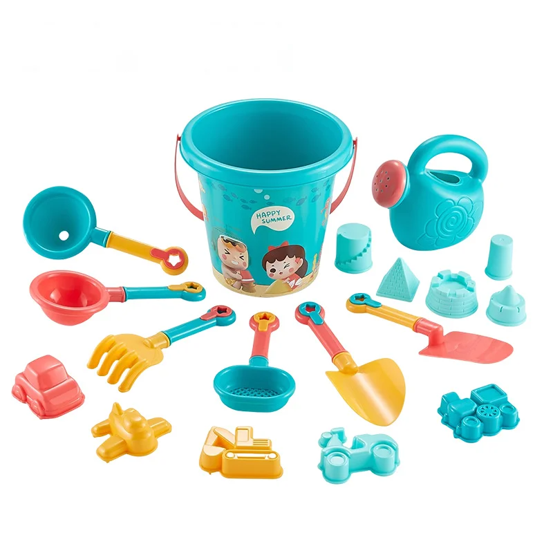 18PCS Beach Toy Set Bucket Sea - Gardening Tools Toys recension och pris