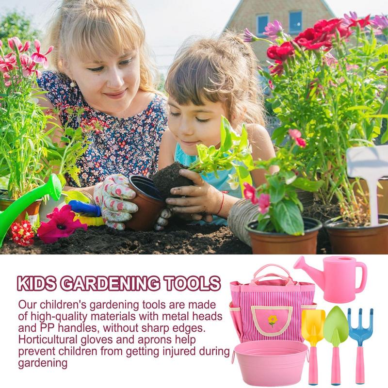 Kids Gardening Tool Set 6X Bac - Gardening Tools For Toddlers recension och pris