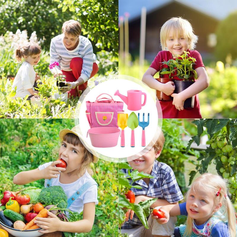 Kids Gardening Tool Set 6X Bac - Gardening Tools For Toddlers recension och pris