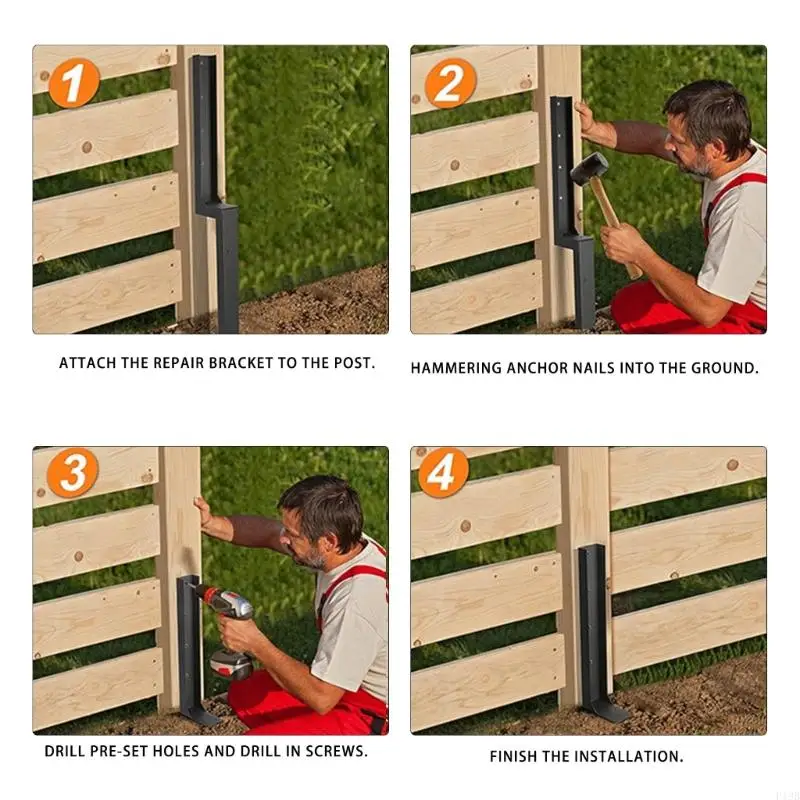 2PCS Fence Repair Anchor Fence - Gardening Tools Repair recension och pris