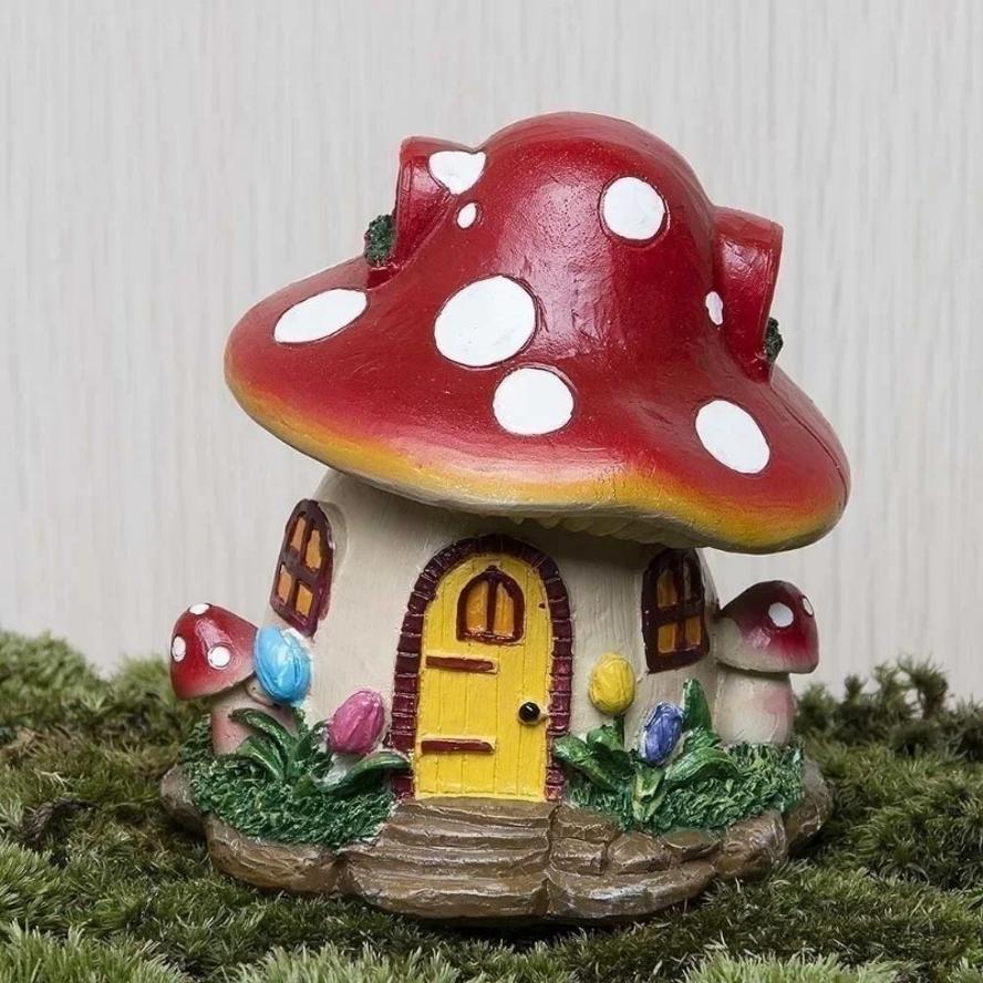 1 Pcs Cute 8.5cm*10cm Mushroom - Gardening Tools Cute recension och pris