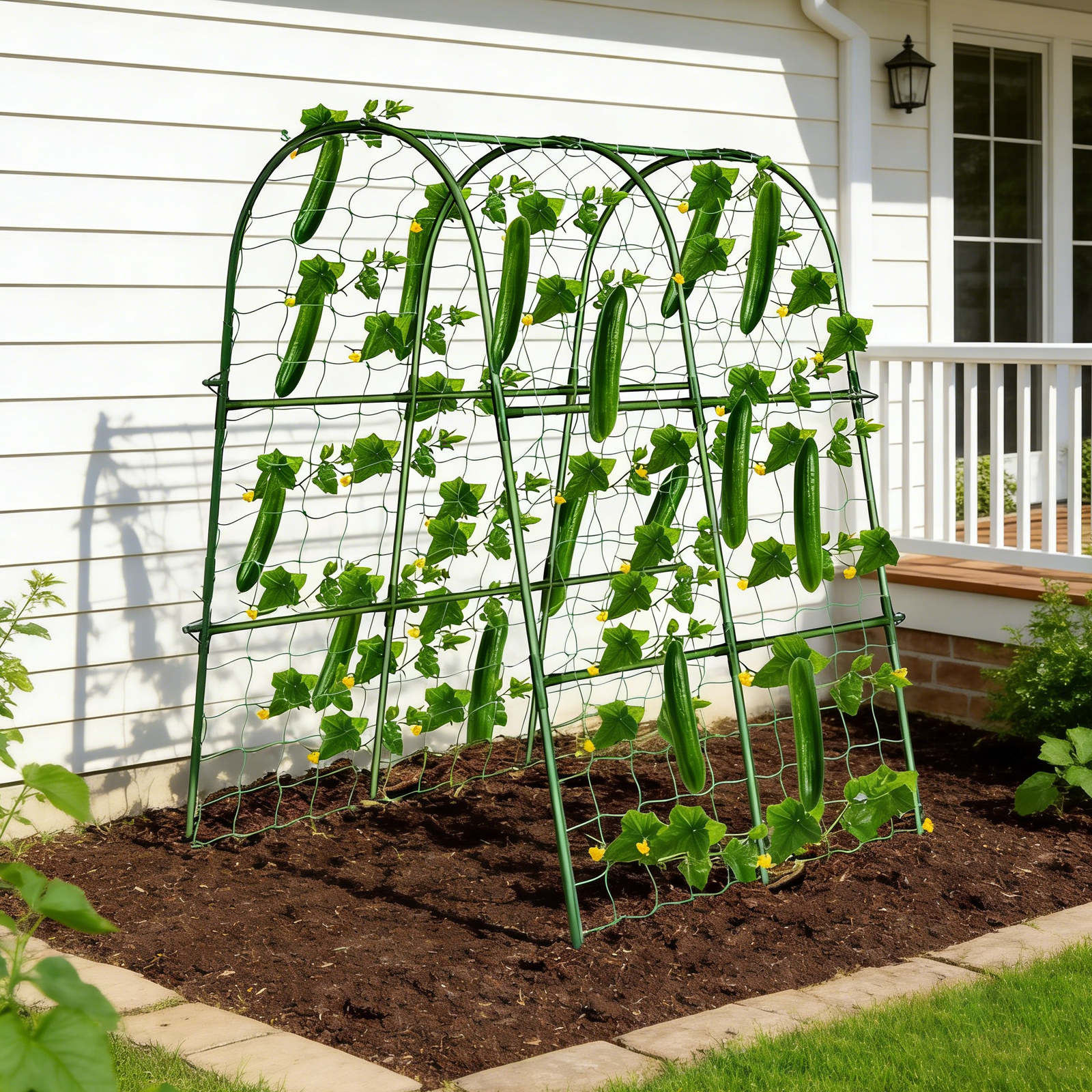48×48 Inch U-Shaped Garden Cli - Gardening Tools Rack recension och pris