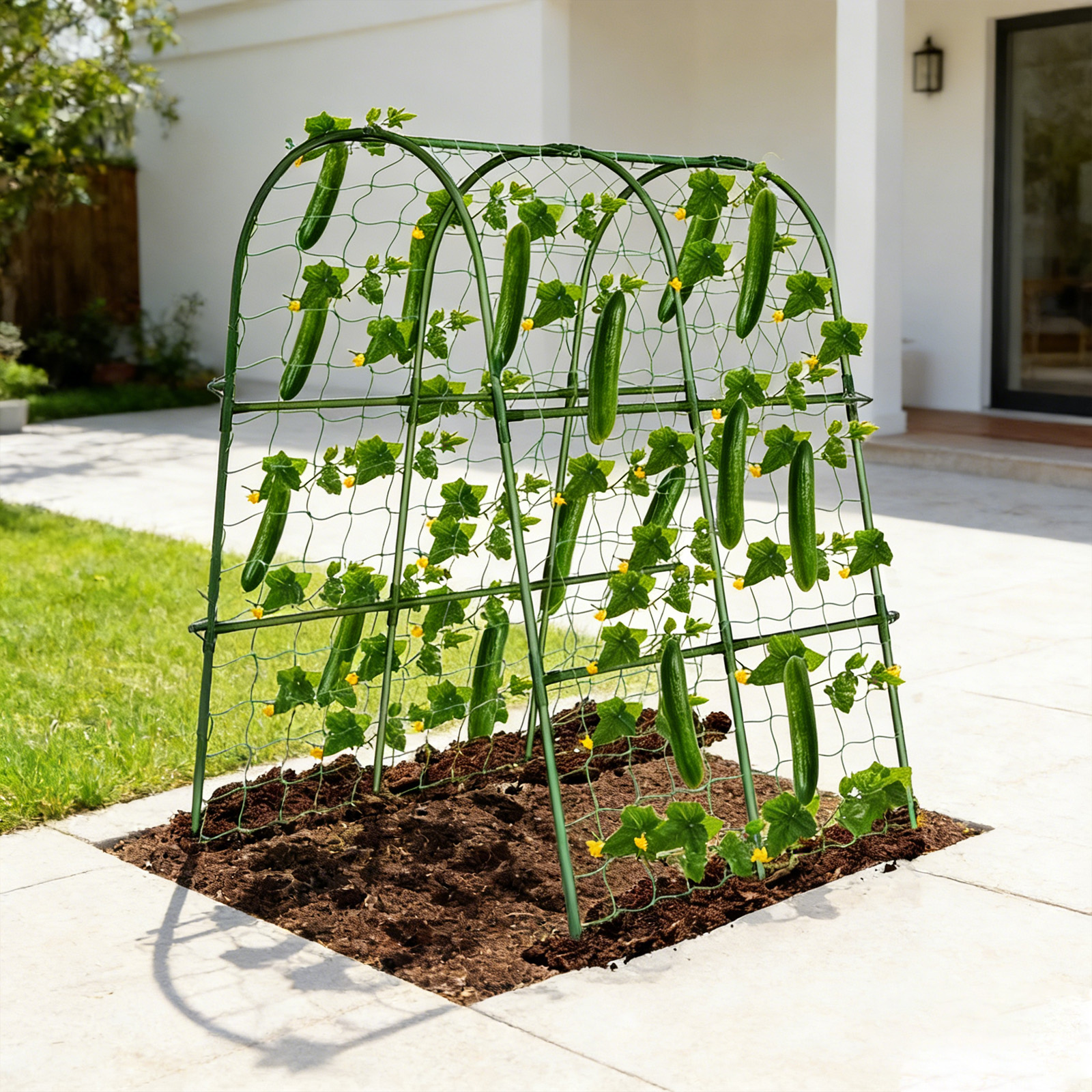 48×48 Inch U-Shaped Garden Cli - Gardening Tools Rack recension och pris
