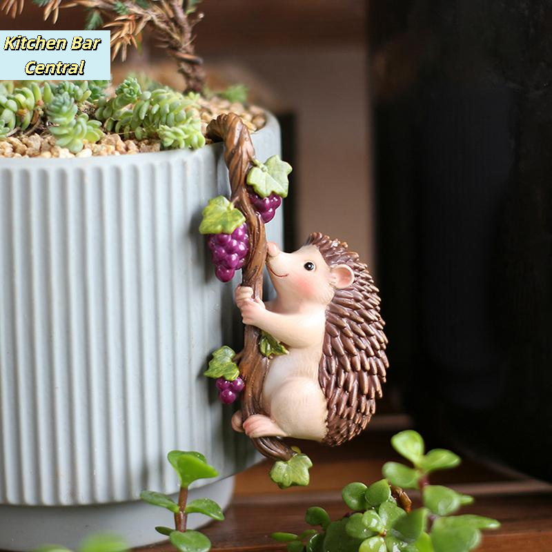【Cute Climbing Hedgehog Figuri - Gardening Tools Cute recension och pris