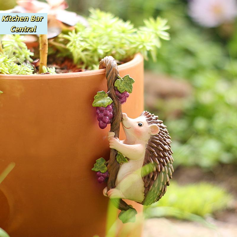 【Cute Climbing Hedgehog Figuri - Gardening Tools Cute recension och pris