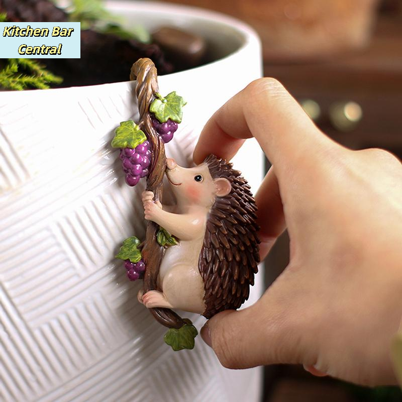 【Cute Climbing Hedgehog Figuri - Gardening Tools Cute recension och pris
