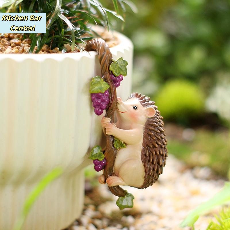 【Cute Climbing Hedgehog Figuri - Gardening Tools Cute recension och pris