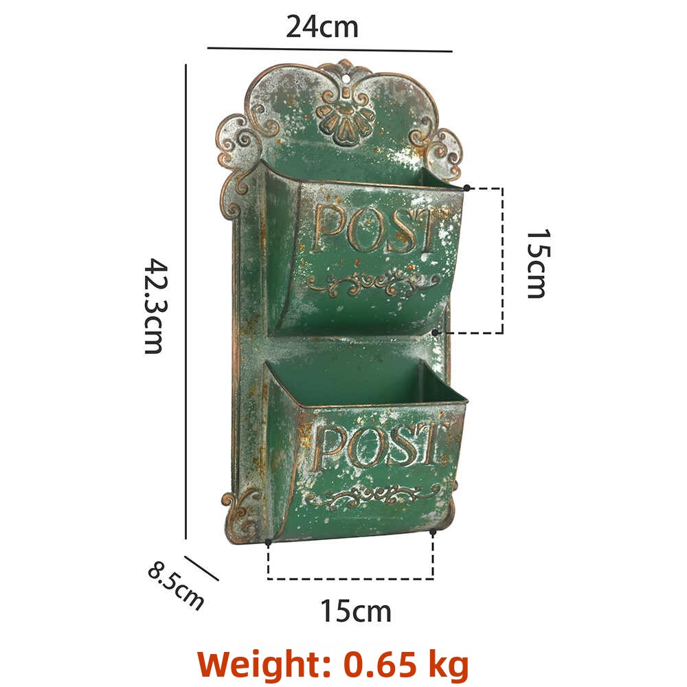 Rustic Iron Art Wall Hanging B - Gardening Tools Vintage recension och pris
