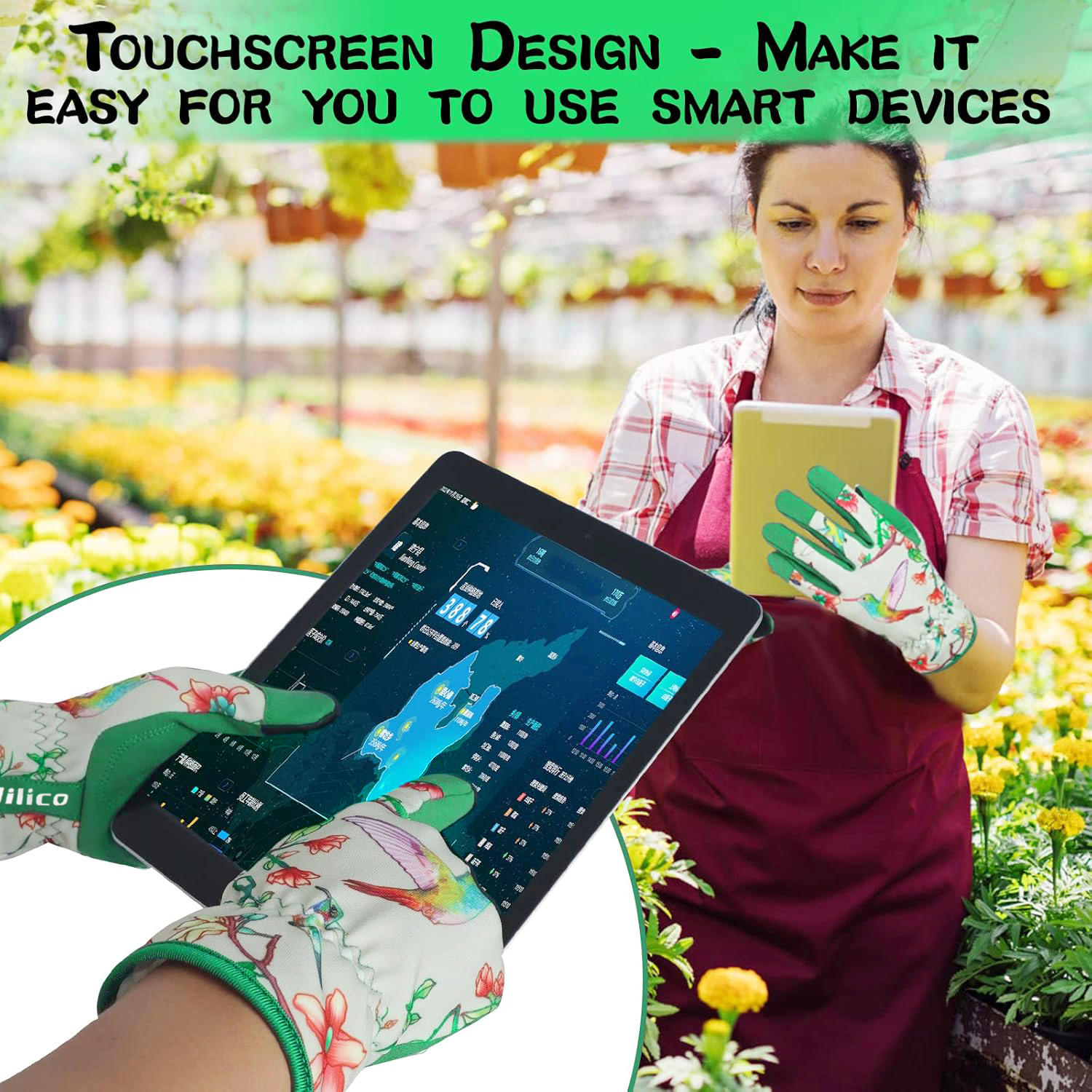 Gardening Gloves for Women Bre - Garden Gloves Thorn Proof recension och pris