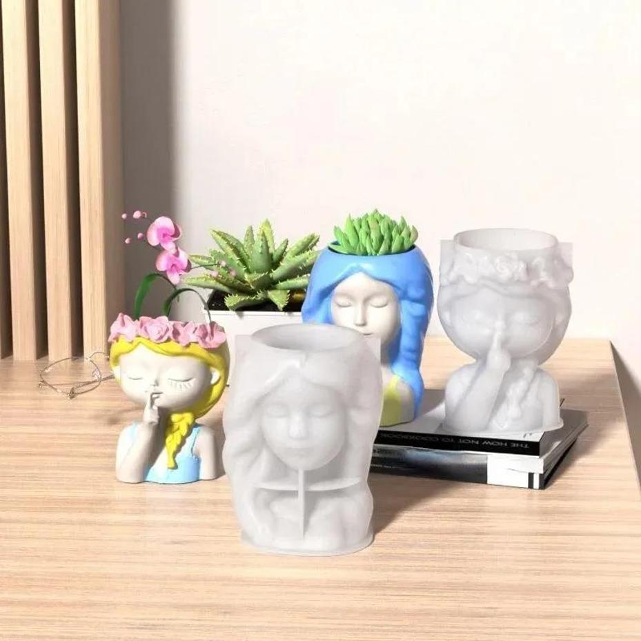 1 Pcs Silicone Mold 3D Cute Gi - Gardening Tools Cute recension och pris