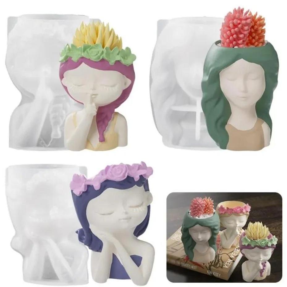 1 Pcs Silicone Mold 3D Cute Gi - Gardening Tools Cute recension och pris