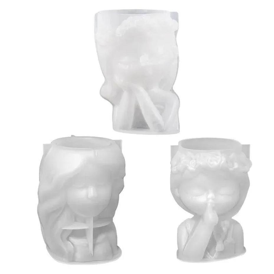 1 Pcs Silicone Mold 3D Cute Gi - Gardening Tools Cute recension och pris
