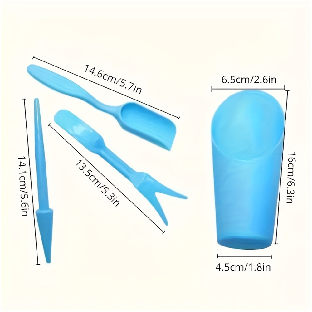 4-Piece Set of Succulent Garde - Gardening Tools Bundle recension och pris