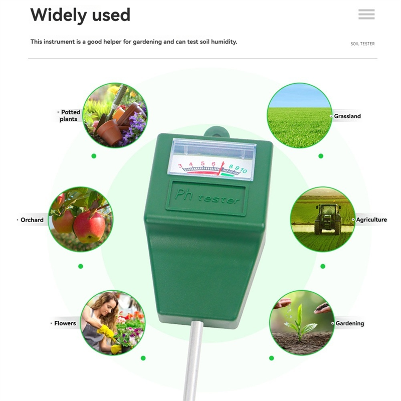A53Q-Soil PH Meter Garden Plan - Gardening Tools High Quality recension och pris