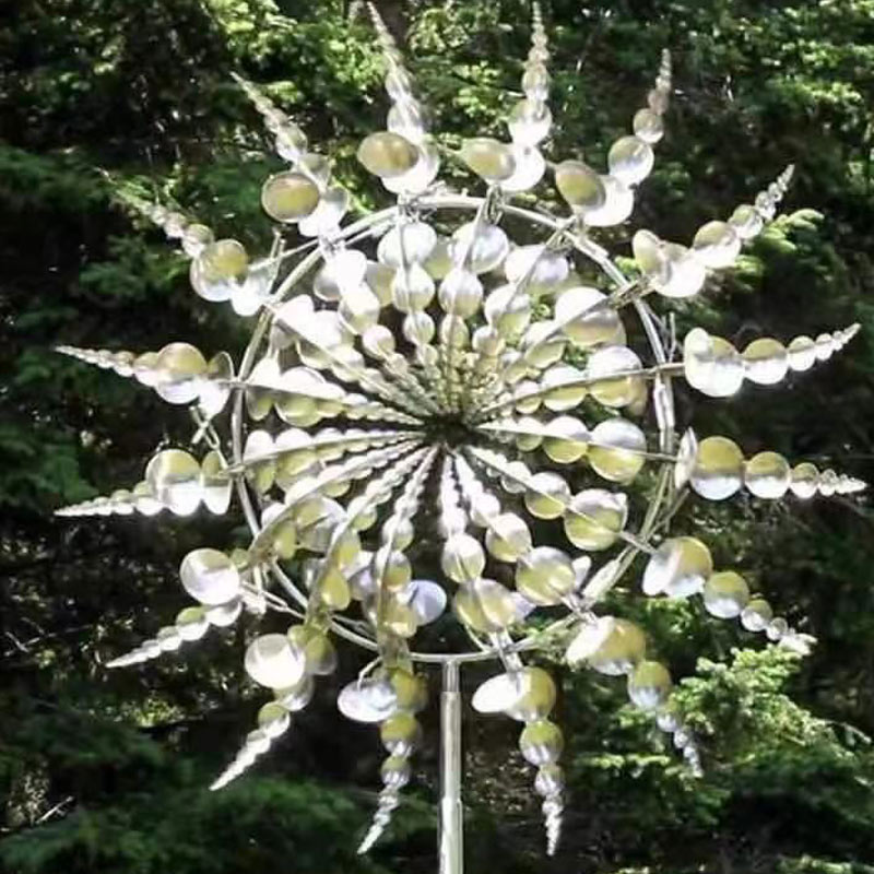 Metal Windmill Outdoor Wind Sp - Gardening Tools Unique recension och pris