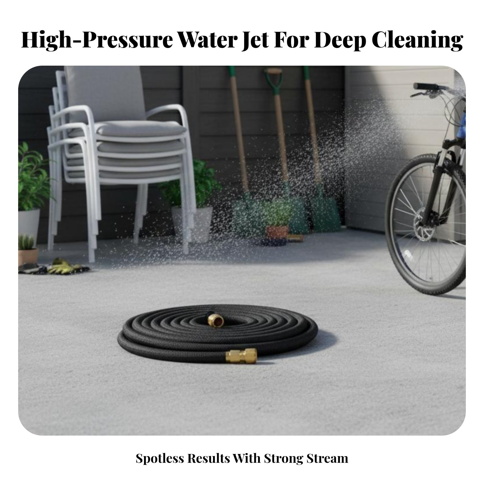 High Pressure Water Spray Leak - Gardening Tools English recension och pris