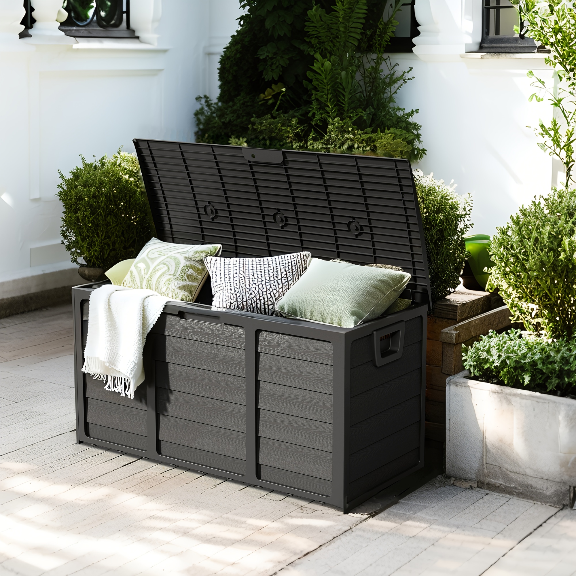 Weatherproof Resin Storage, 75 - Gardening Tools Rack recension och pris