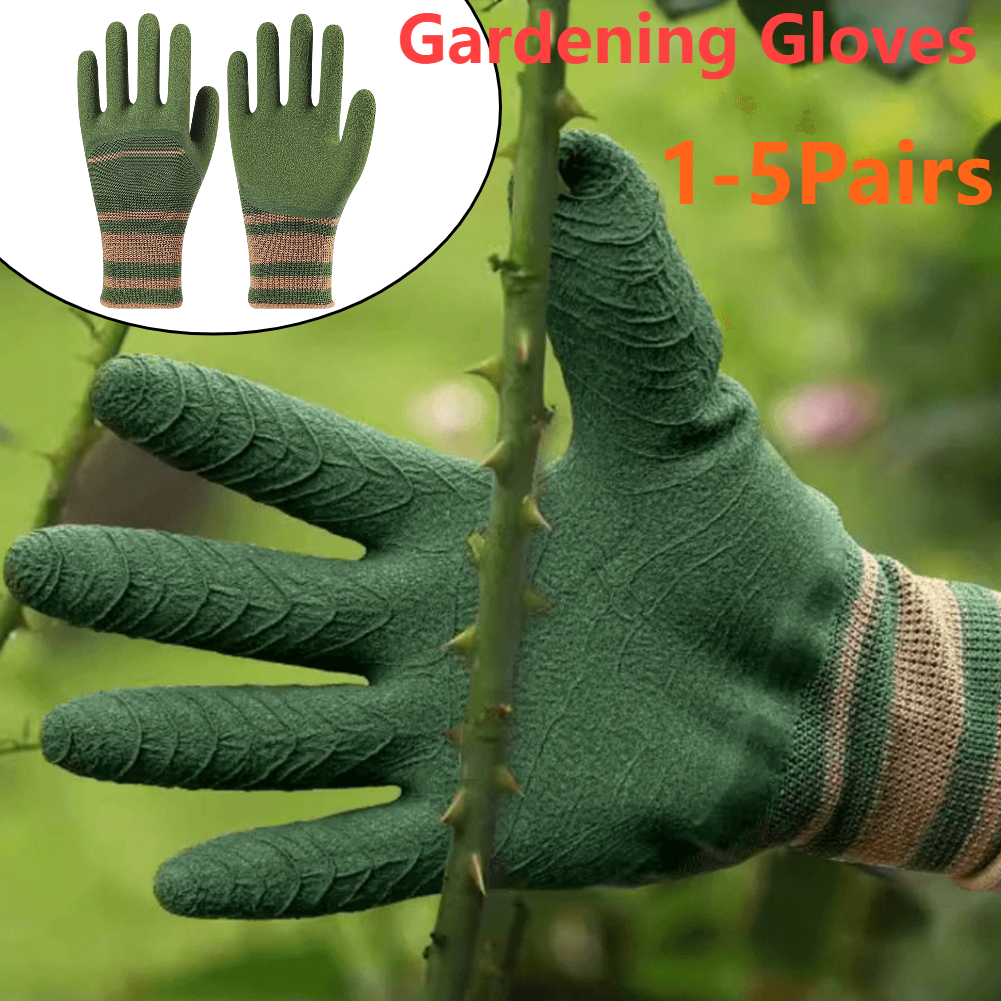 3-1 Pairs Durable Safety Glove - Garden Gloves Thorn Proof recension och pris