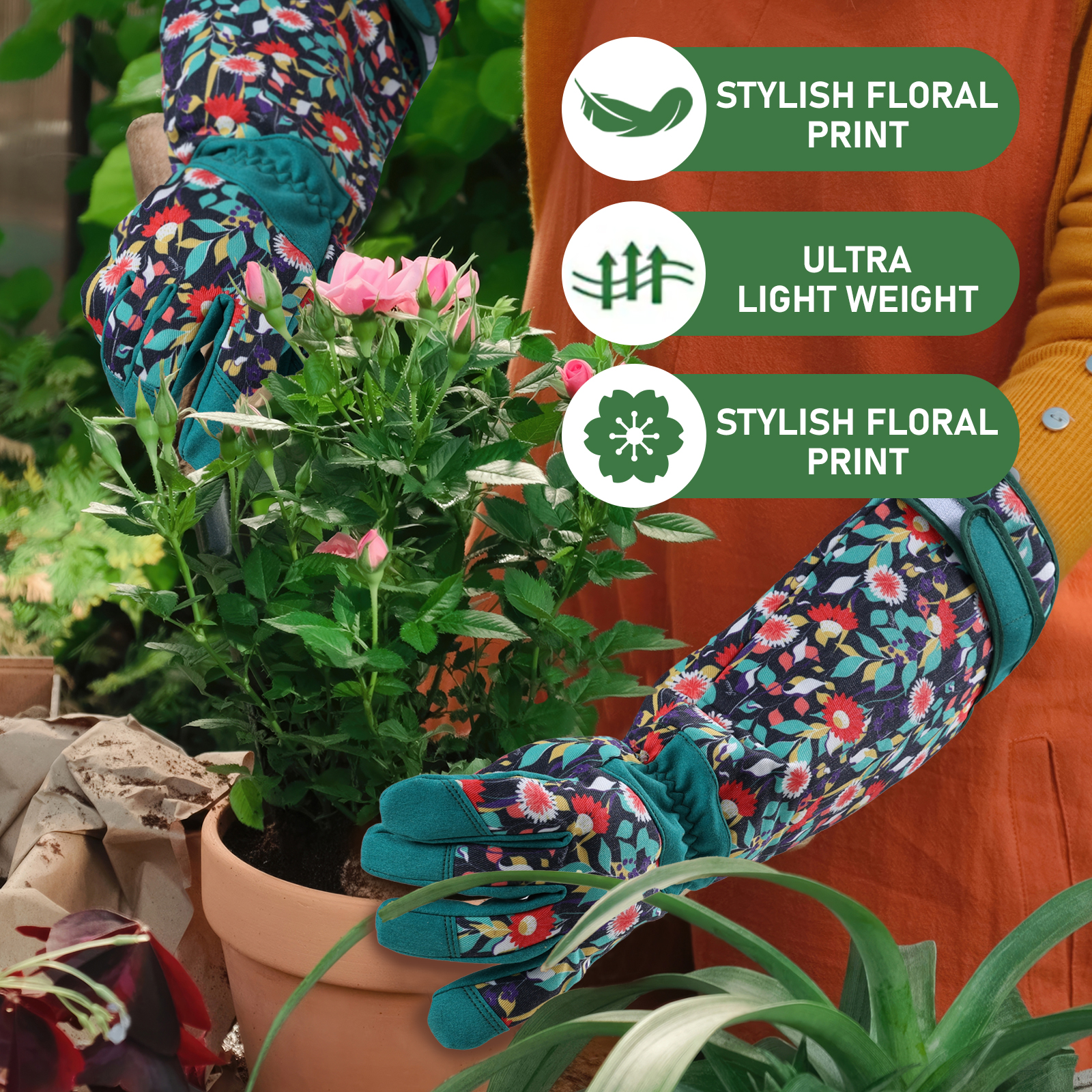 Thorn Proof Gardening Gloves,  - Garden Gloves Thorn Proof recension och pris