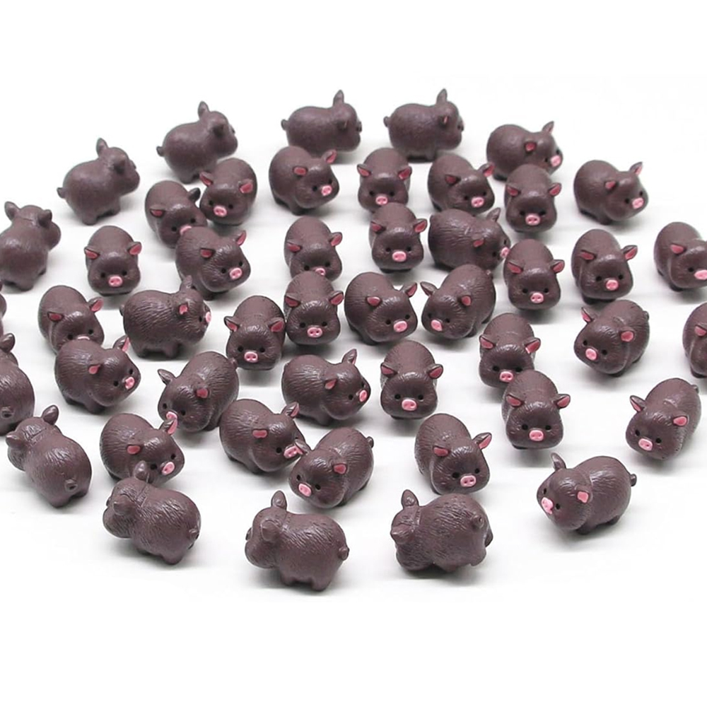 5/10pcs Cute Mini Resin Pigs M - Gardening Tools Cute recension och pris