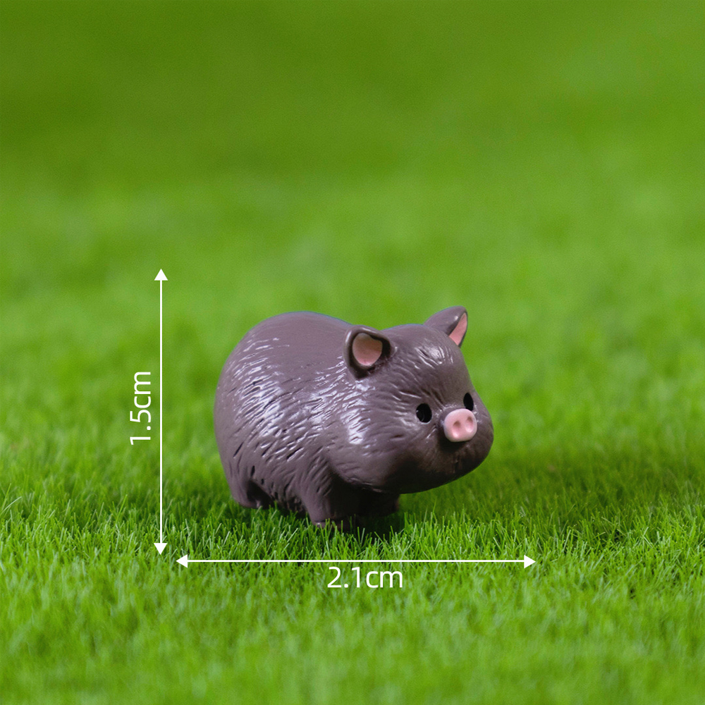 5/10pcs Cute Mini Resin Pigs M - Gardening Tools Cute recension och pris