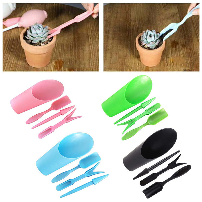 4Pcs Garden Planter Kit Sowing - Gardening Tools Shovel recension och pris