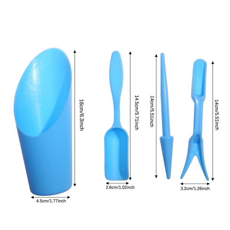 4Pcs Garden Planter Kit Sowing - Gardening Tools Shovel recension och pris
