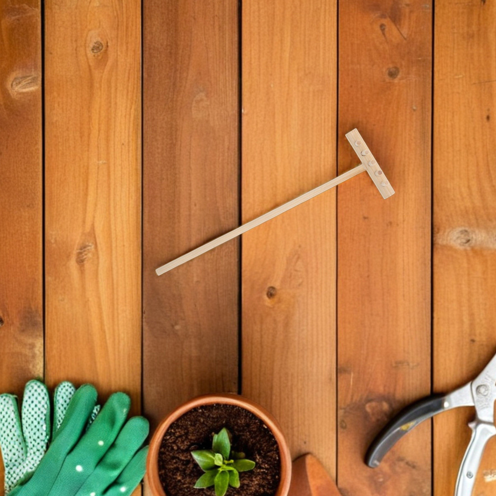 Mini Zen Garden Rake Unique Sm - Gardening Tools Unique recension och pris