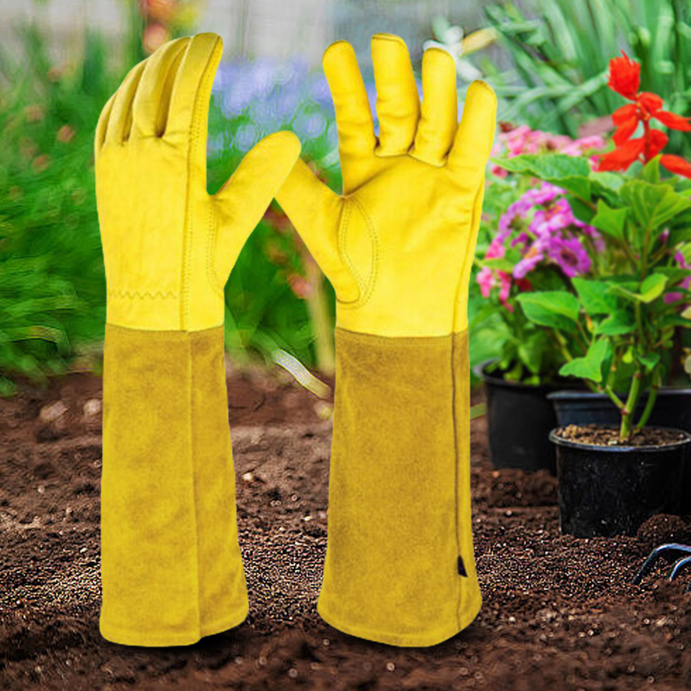 1 Pair Long Thorn Proof Garden - Garden Gloves Thorn Proof recension och pris