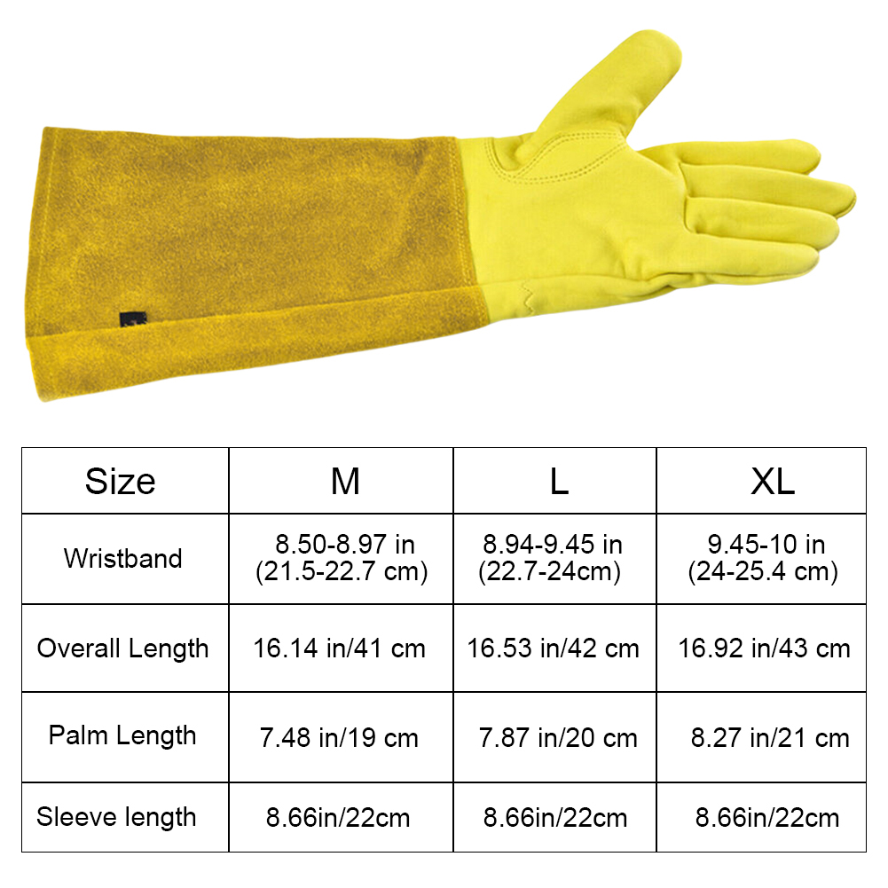 1 Pair Long Thorn Proof Garden - Garden Gloves Thorn Proof recension och pris