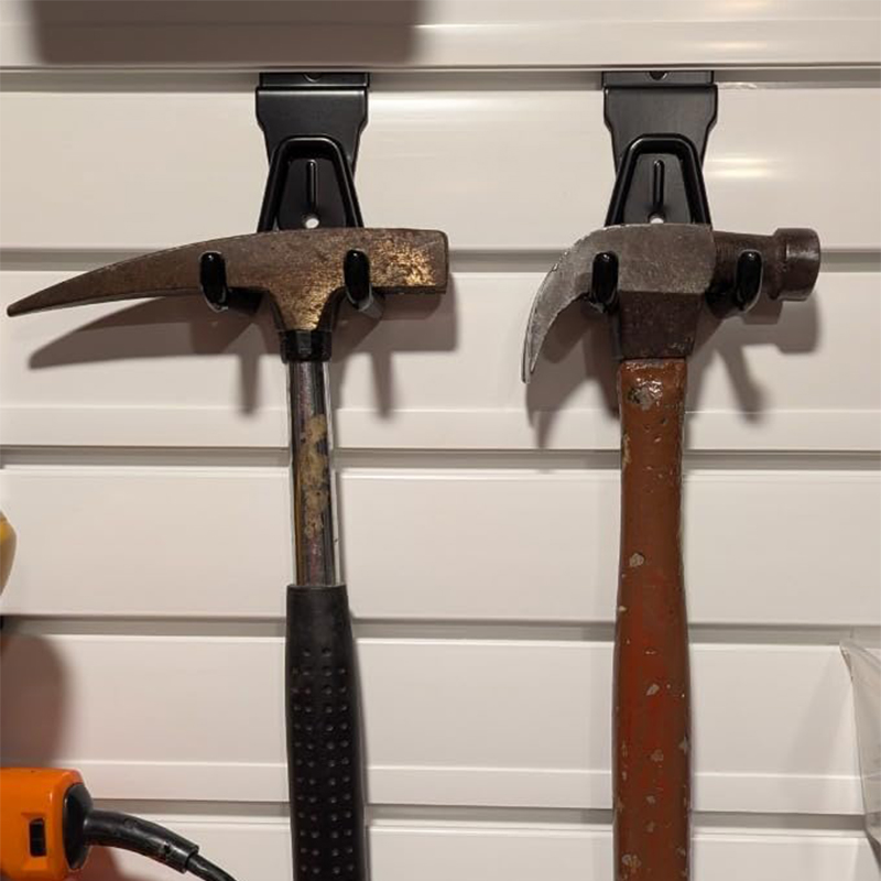 Wall Mounted Grooved Plate Hea - Gardening Tools Rack recension och pris